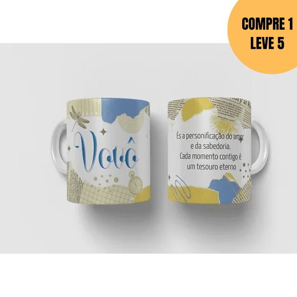 Arquivo Digital Pack Família Artes para Caneca -4889