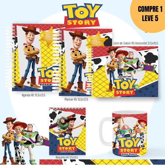 Arquivo Digital Pack Nostalgia + Colorir Toy Story -2820