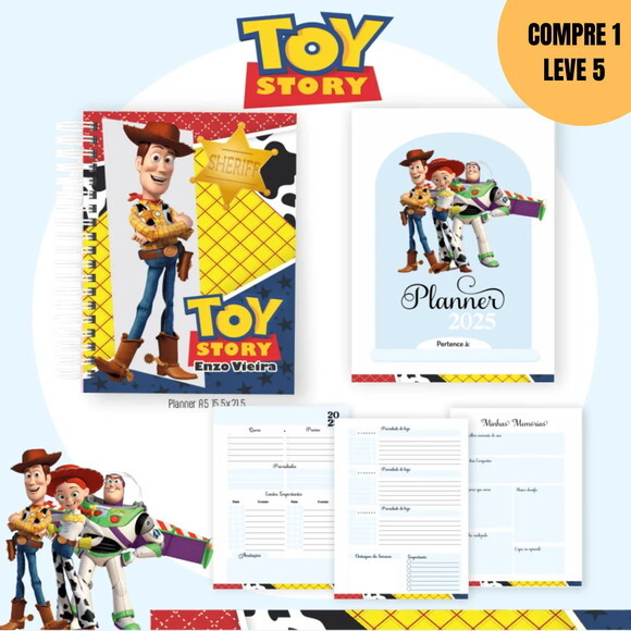 Arquivo Digital Pack Nostalgia + Colorir Toy Story -2820