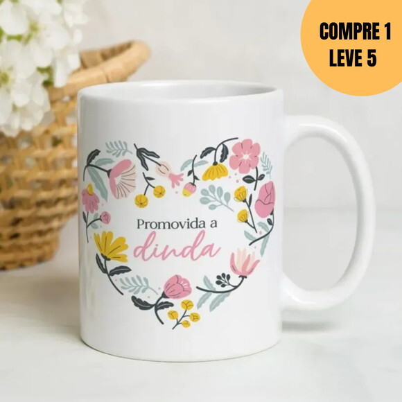 Arquivo Digital Pacote de Artes Canecas Dindos -5000