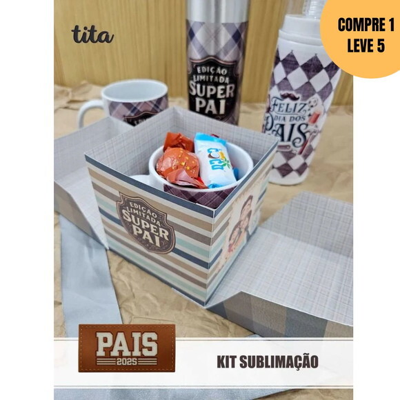 Arquivo Digital Pais 2025 Kit Sublimação -4447