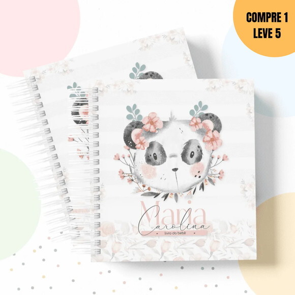 Arquivo Digital Panda Menina Maternidade Especial -2700