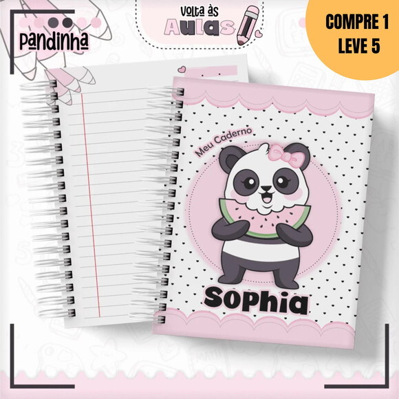 Arquivo Digital Pandinha Kit Escolar 2025 -1626