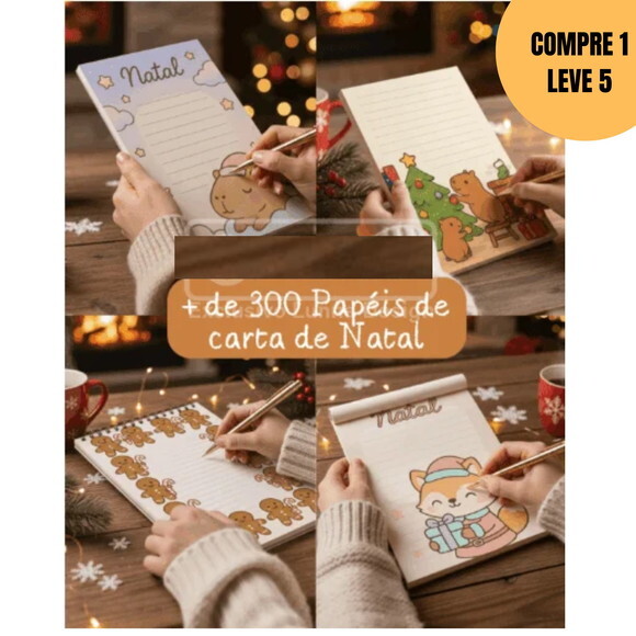 Arquivo Digital Papeis de Carta Natal -5904