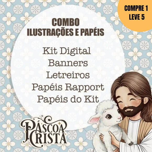 Arquivo Digital Páscoa Cristã 2025 Kit Digital -2397