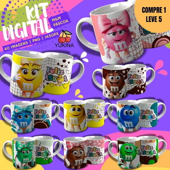 Arquivo Digital Páscoa M&m 3d -2720