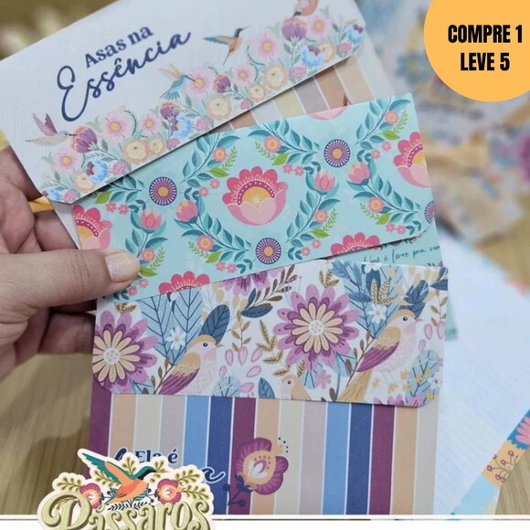 Arquivo Digital Pássaros Kit Papelaria Poly -4209