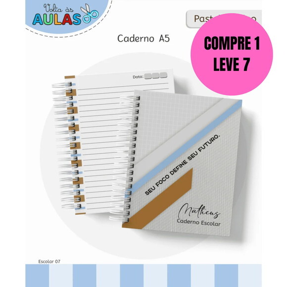 Arquivo Digital Pastel Masculino Volta as Aulas 2026 -6351