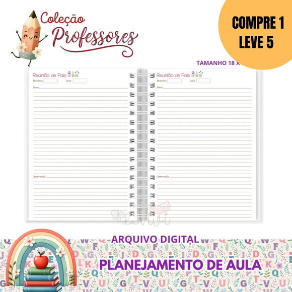 Arquivo Digital Planejamento de Aula Professores -5044