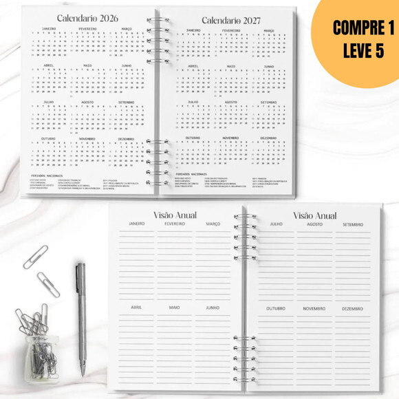 Arquivo Digital Planner 2026 Neutro -5899