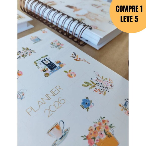 Arquivo Digital Planner Clean 2026 -4809