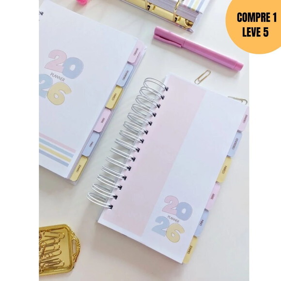 Arquivo Digital Planner Collors Slim 2026 -4360