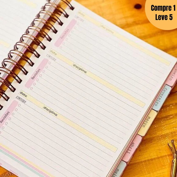 Arquivo Digital Planner de Estudos Permanente -899