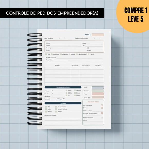 Arquivo Digital Planner Empreendedor(a) Permanente -5144