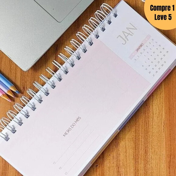 Arquivo Digital Planner Teclado Collors 2025 -893