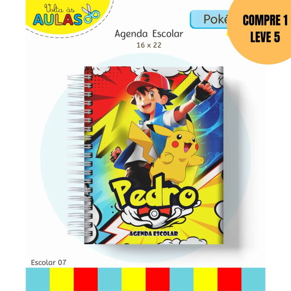 Arquivo Digital Pokemon Kit Escolar 2026 -6092