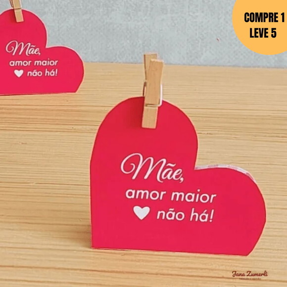 Arquivo Digital Porta Batom Coração Dia das Mães -3267