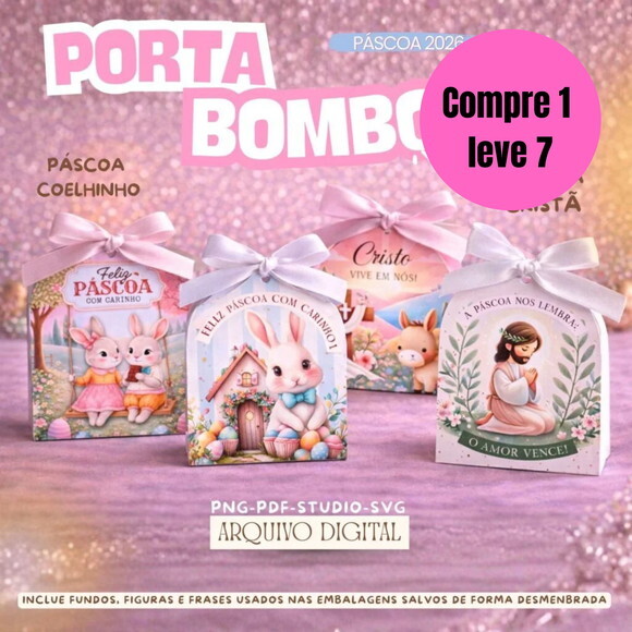 Arquivo Digital Porta Bombom de Páscoa -6435