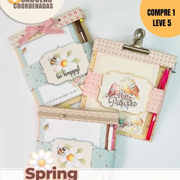 Arquivo Digital Prancheta Clipboard Páscoa -2126