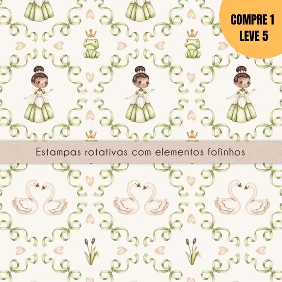 Arquivo Digital Princesa e o Sapo Kit Digital -2176