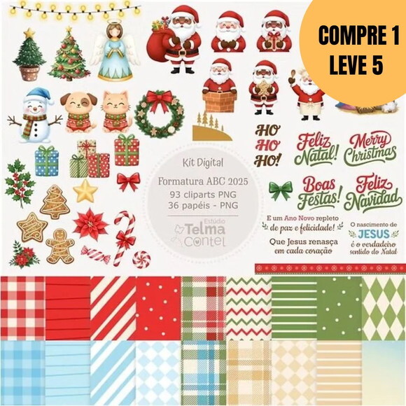 Arquivo Digital Printables Completo Natal 2025 -5479