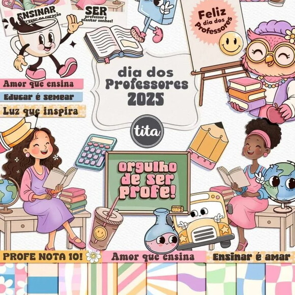 Arquivo Digital Professores 2025 Combo Ilustrações -4863