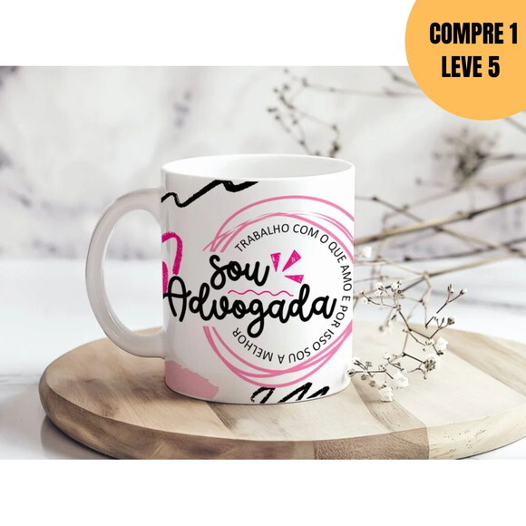 Arquivo Digital Profissão Escritório Estampas Canecas -4620