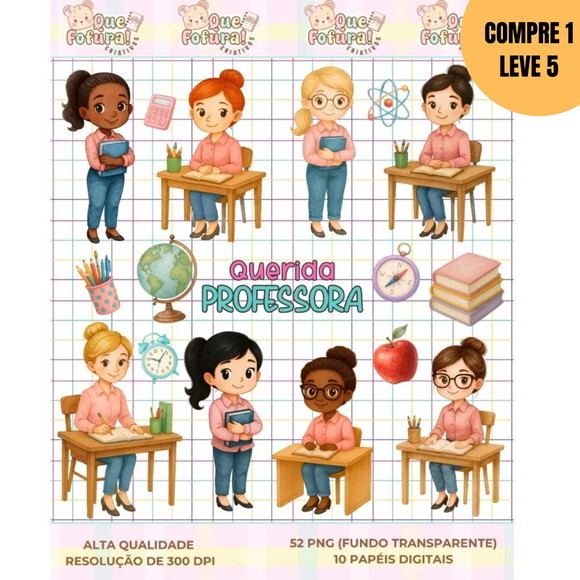Arquivo Digital Querida Professora Kit Digital -4513