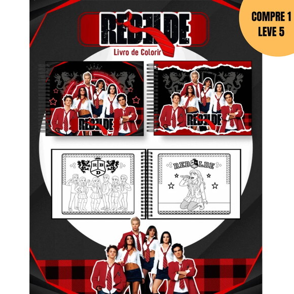Arquivo Digital Rbd Livros de Colorir -3699
