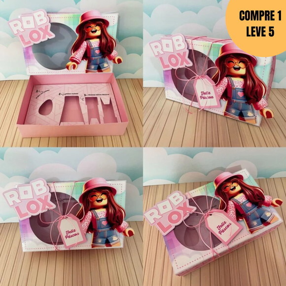 Arquivo Digital Roblox Caixa Mini Confeiteiro Páscoa -2874