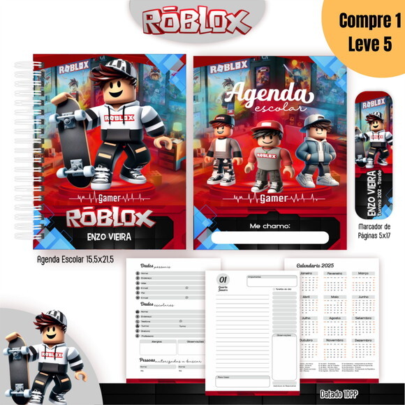 Arquivo Digital Roblox Kit Escolar 2025 -1366