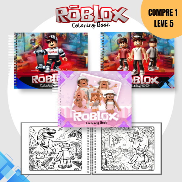 Arquivo Digital Roblox Livro de Colorir -1771