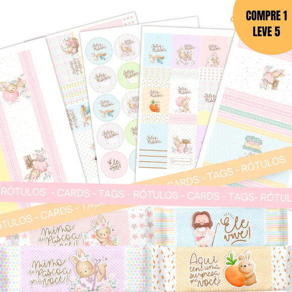 Arquivo Digital Rótulos Cards e Tags -2610