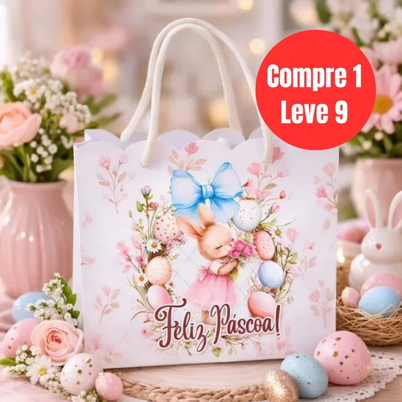 Arquivo Digital Sacolinhas Personalizadas Páscoa -6746