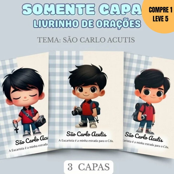 Arquivo Digital São Carlo Acutis Capa Livrinho -3845