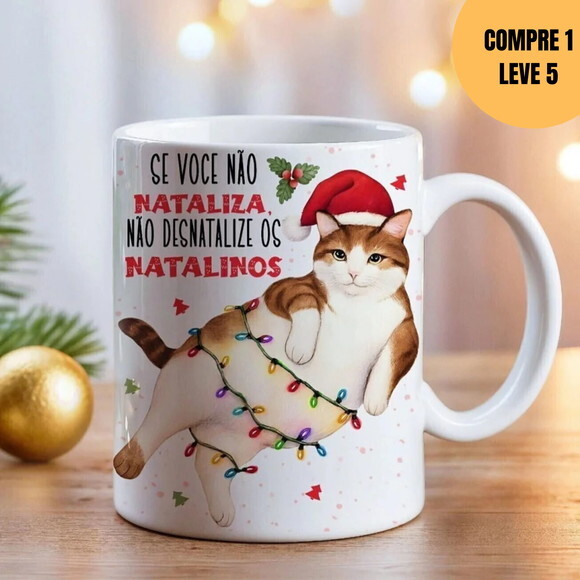 Arquivo Digital se Você Não Nataliza Arte para Canecas -5959