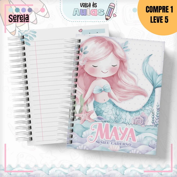 Arquivo Digital Sereia Kit Escolar 2025 -1616