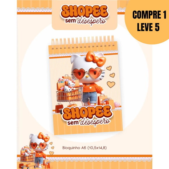 Arquivo Digital Shopee sem Desespero Hello Kitty -5555