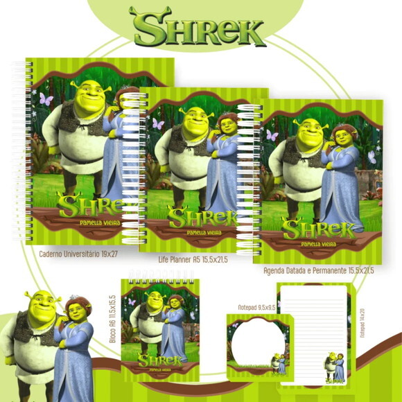Arquivo Digital Shrek Capas e Miolos 2025 -135