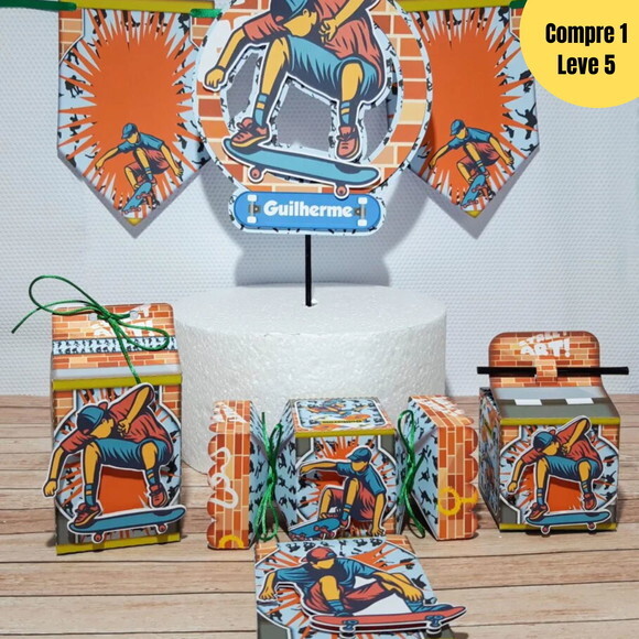 Arquivo Digital Skate Kit Festa Pronta -444