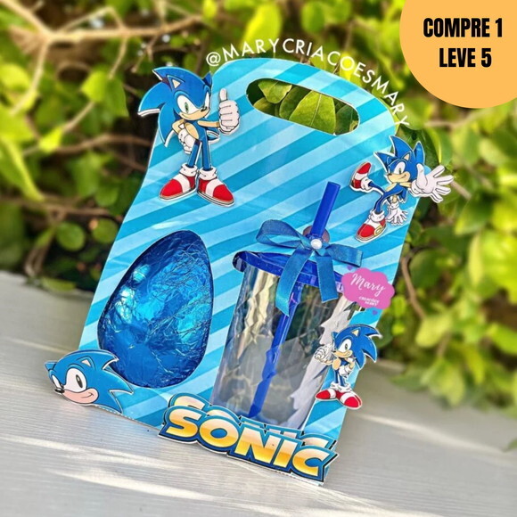 Arquivo Digital Sonic Caixa Ovo de Páscoa -2406