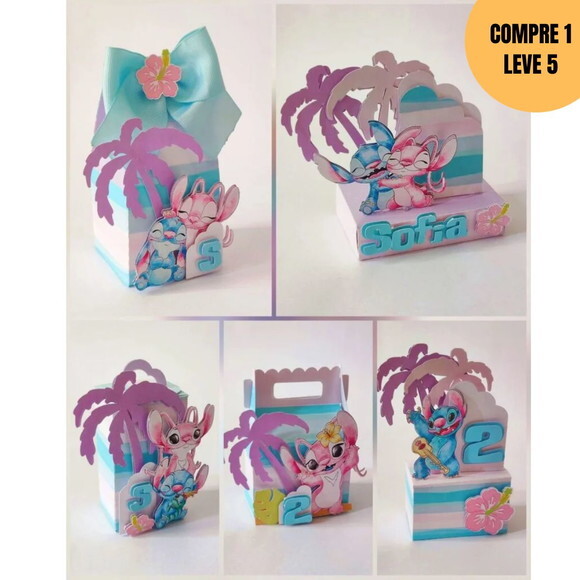 Arquivo Digital Stitch e Angel Kit Festa Pronta -4094