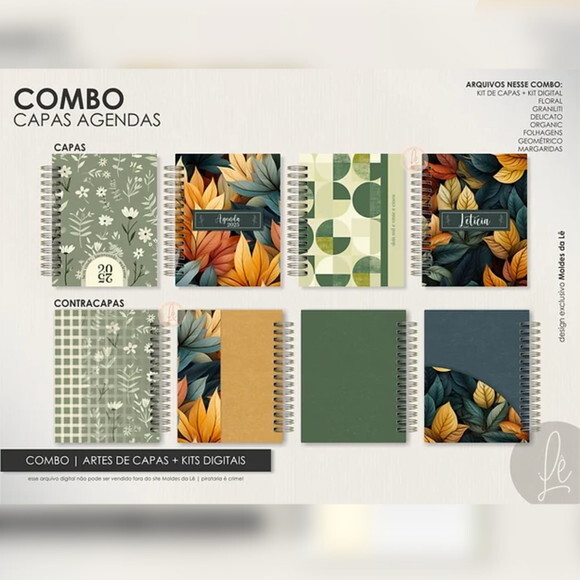 Arquivo Digital Super Combo Agendas 2025 + Calendários -646