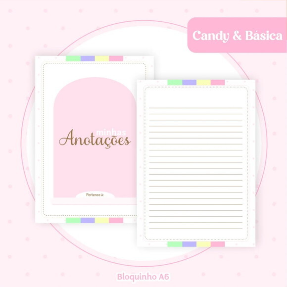 Arquivo Digital Super Combo Candy Agendas -315