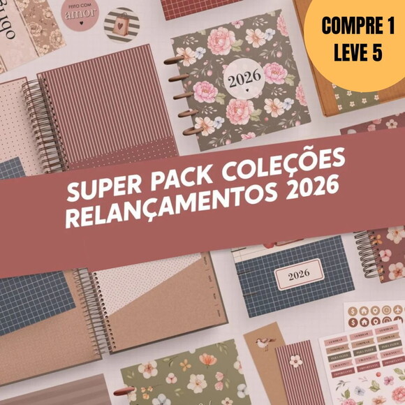 Arquivo Digital Super Pack de Coleções 2026 -4808