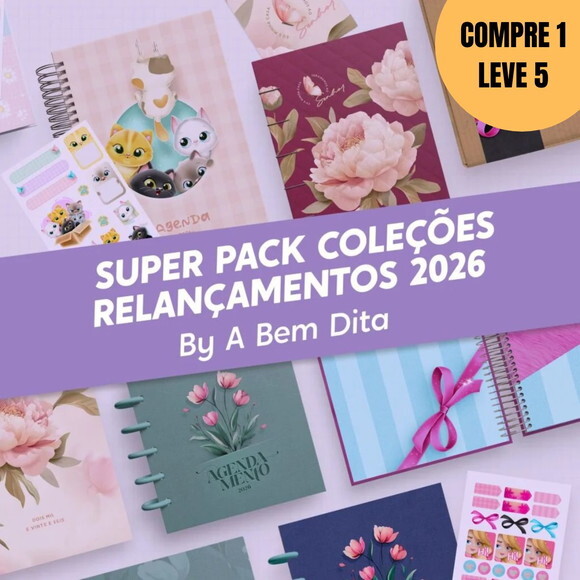 Arquivo Digital Super Pack de Coleções 2026 -4812