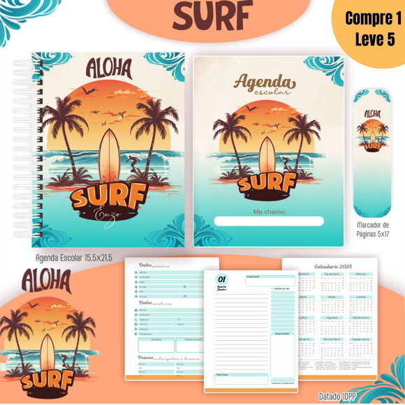Arquivo Digital Surf Kit Escolar 2025 -990