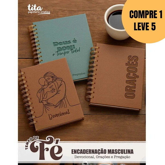 Arquivo Digital Tempo de Fé Combo Masculino -5089