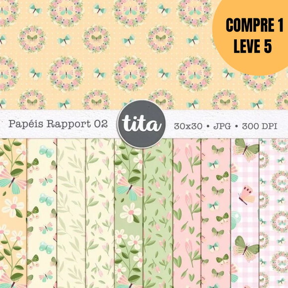 Arquivo Digital Tempo de Fé Combo Papéis -5421