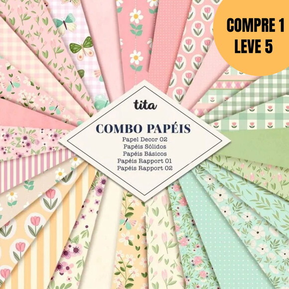 Arquivo Digital Tempo de Fé Combo Papéis -5421